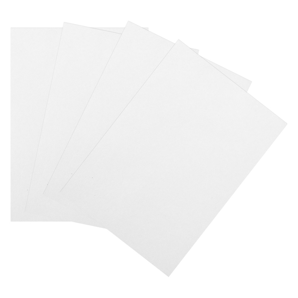 Embroidery Stabilizer Backing - แผ่นรองปักลายแบบละลายน้ำได้ 4 ชิ้น สำหรับงานปักด้วยเครื่องจักรและงานปักมือ ล้างออกได้