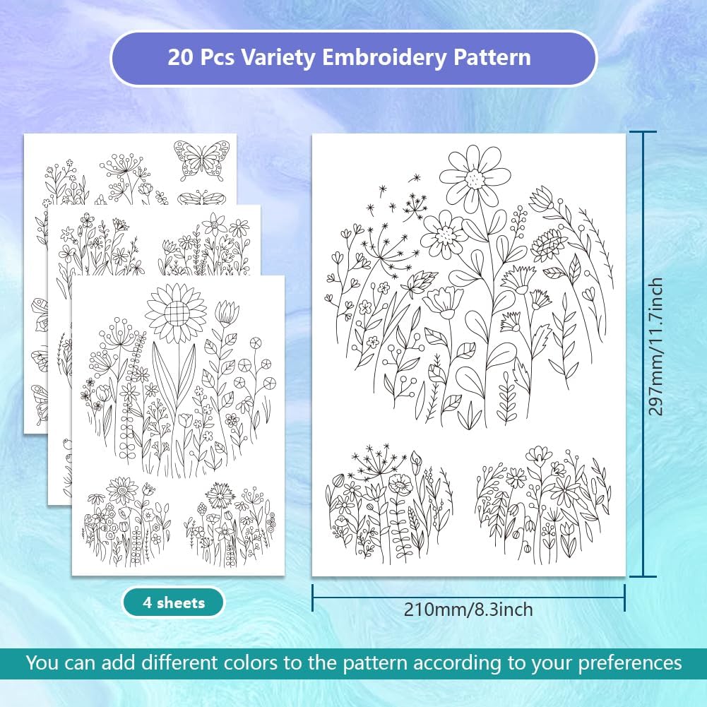 กระดาษกันน้ำสำหรับงานปักลายดอก - Embroidery Stabilizer Backing บทวิจารณ์และราคา