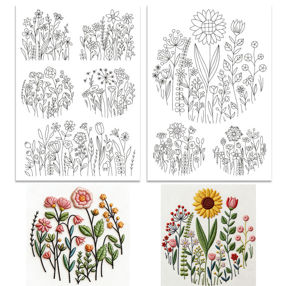 กระดาษกันน้ำสำหรับงานปักลายดอก - Embroidery Stabilizer Backing บทวิจารณ์และราคา