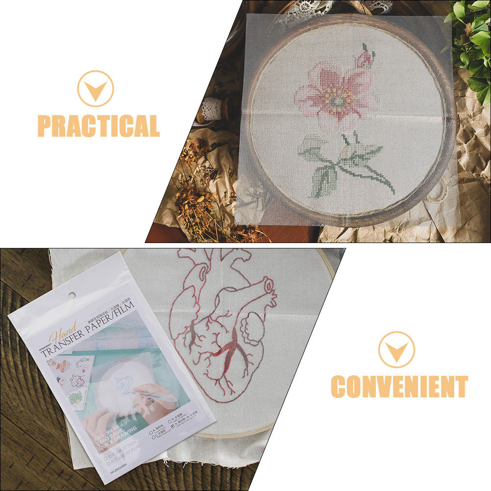 แผ่นรองลายปักแบบละลายน้ำได้ 8  - Embroidery Stabilizer Backing บทวิจารณ์และราคา
