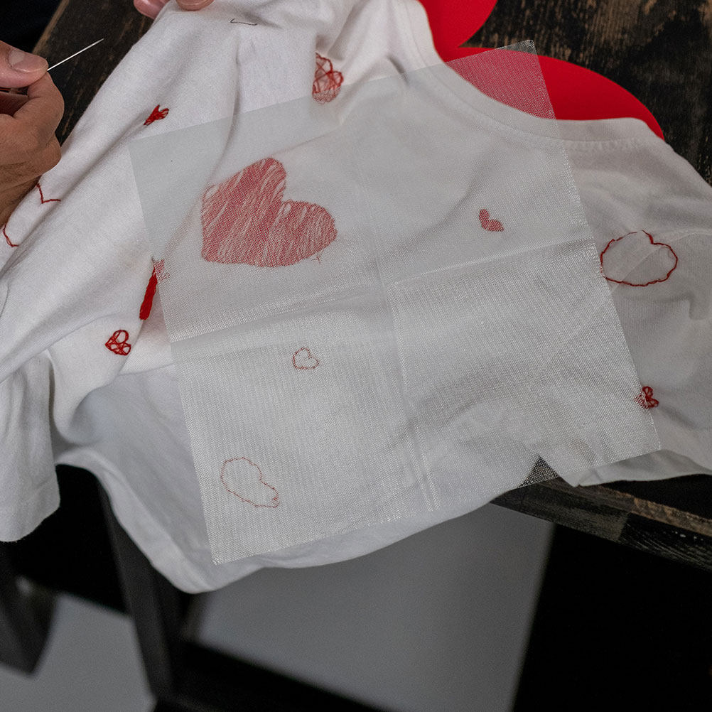 แผ่นรองลายปักแบบละลายน้ำได้ 8  - Embroidery Stabilizer Backing บทวิจารณ์และราคา