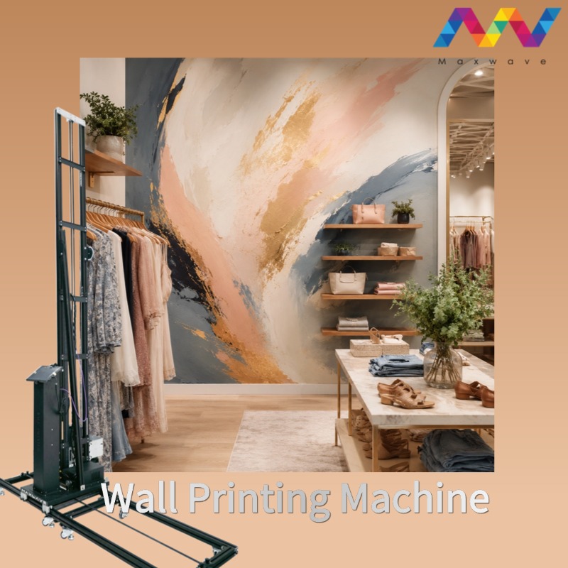 เครื่องพิมพ์ผนังแบบพกพา 5 หัวพ - Commercial Wall Printing Machine บทวิจารณ์และราคา