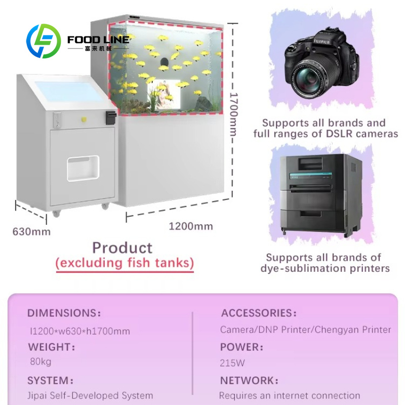ตู้ถ่ายภาพอัตโนมัติที่ขับเคลื่ - Commercial Photo Printing Kiosk บทวิจารณ์และราคา