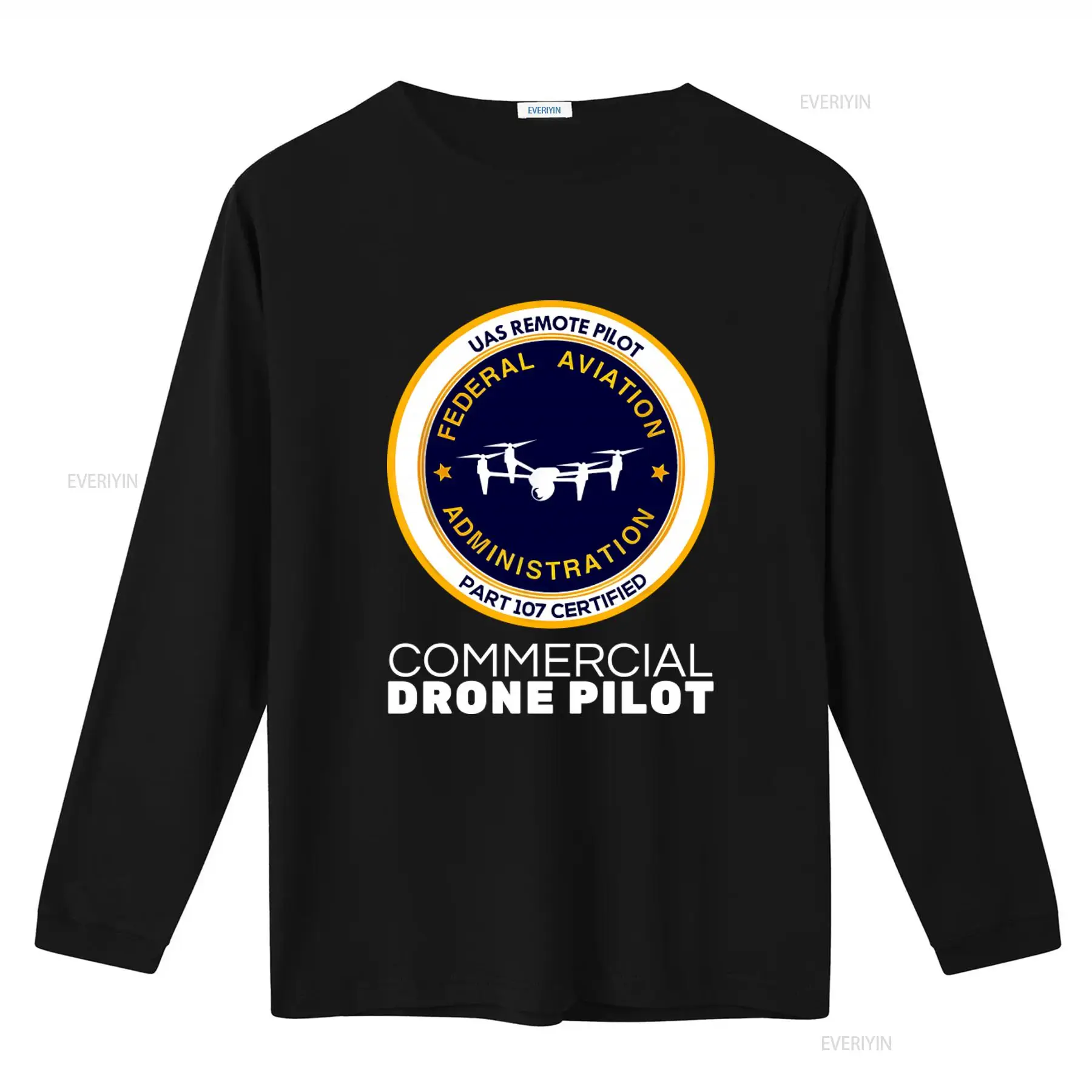 เสื้อยืด Uas Remote Pilot Part - Commercial Printing Usa บทวิจารณ์และราคา