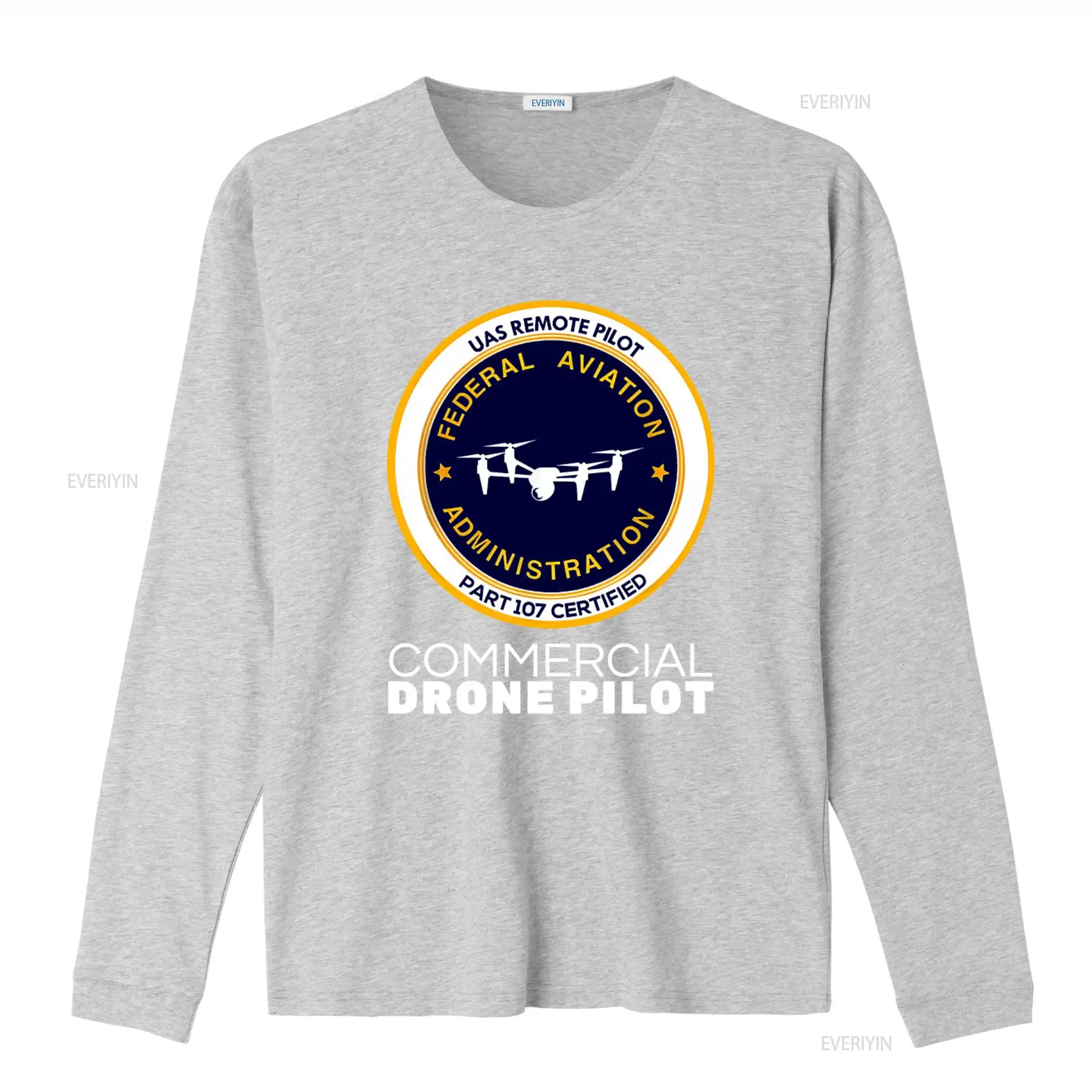 เสื้อยืด Uas Remote Pilot Part - Commercial Printing Usa บทวิจารณ์และราคา
