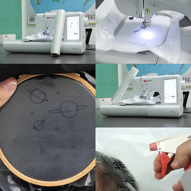 แผ่นฟิล์มกันซึมละลายน้ำสำหรับง - Embroidery Stabilizer Backing บทวิจารณ์และราคา