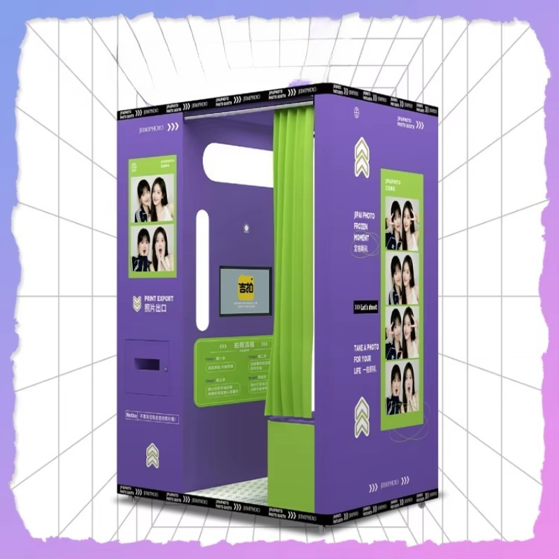 ตู้ถ่ายภาพแบบเคลื่อนที่ที่ปรับ - Commercial Photo Printing Kiosk บทวิจารณ์และราคา